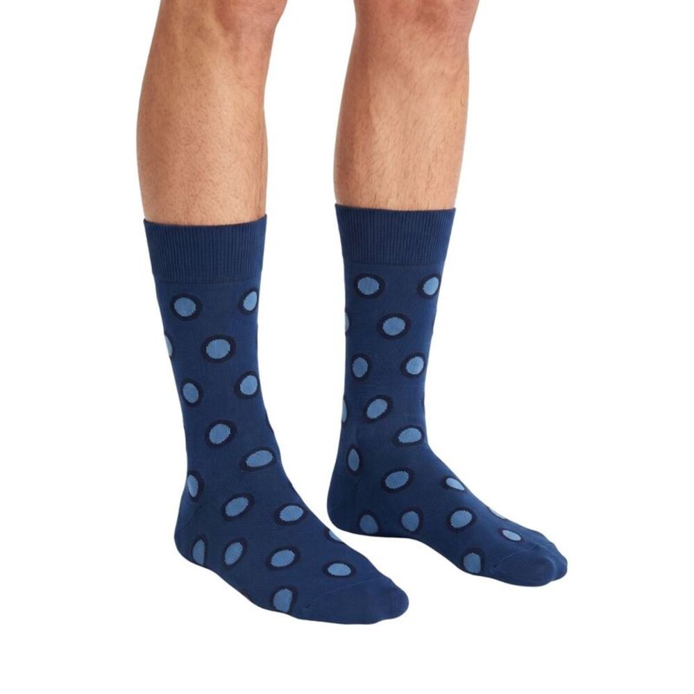 Missoni Teal Mens Dot Crew Socks-L